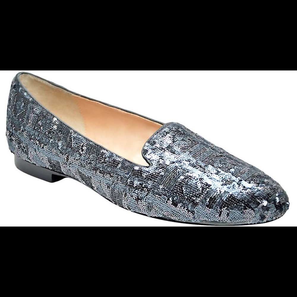 Adrienne Vittadini Sequin Flats